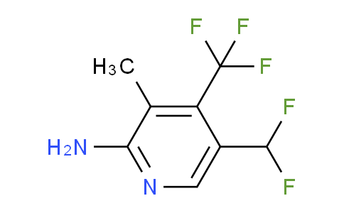 AM37513 | 1805984-58-0 | 2-Amino-5-(difluoromethyl)-3-methyl-4-(trifluoromethyl)pyridine