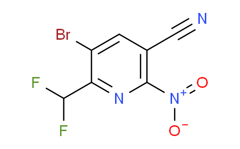 AM37514 | 1805384-91-1 | 3-Bromo-5-cyano-2-(difluoromethyl)-6-nitropyridine