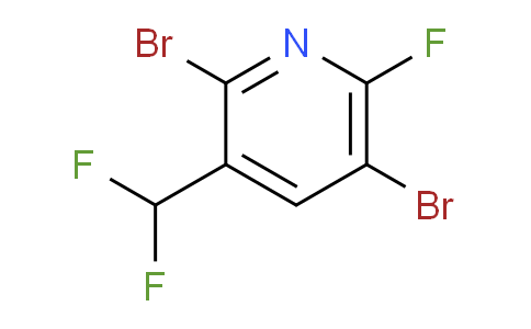 AM37515 | 1805282-86-3 | 2,5-Dibromo-3-(difluoromethyl)-6-fluoropyridine