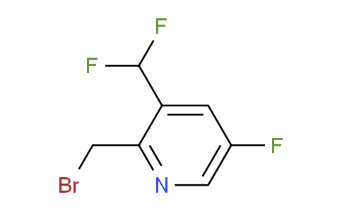 AM37516 | 1806786-59-3 | 2-(Bromomethyl)-3-(difluoromethyl)-5-fluoropyridine