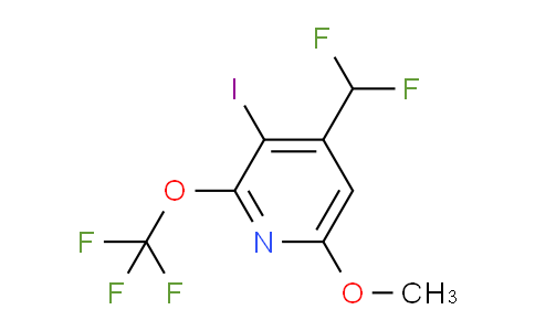 AM37517 | 1804732-15-7 | 4-(Difluoromethyl)-3-iodo-6-methoxy-2-(trifluoromethoxy)pyridine