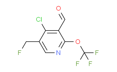 AM37520 | 1804654-14-5 | 4-Chloro-5-(fluoromethyl)-2-(trifluoromethoxy)pyridine-3-carboxaldehyde