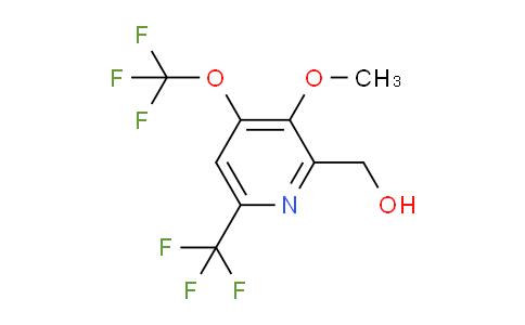 AM37523 | 1805100-06-4 | 3-Methoxy-4-(trifluoromethoxy)-6-(trifluoromethyl)pyridine-2-methanol