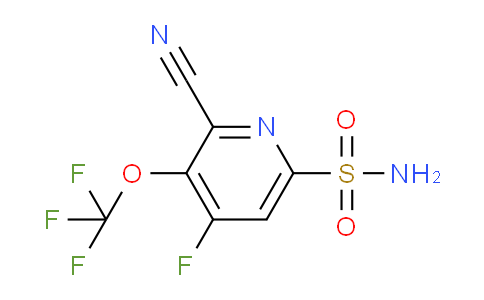 AM37537 | 1806104-97-1 | 2-Cyano-4-fluoro-3-(trifluoromethoxy)pyridine-6-sulfonamide