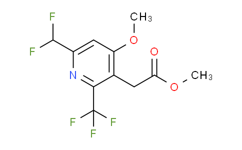 AM37545 | 1805121-61-2 | Methyl 6-(difluoromethyl)-4-methoxy-2-(trifluoromethyl)pyridine-3-acetate