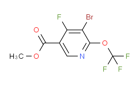 AM37551 | 1804649-99-7 | Methyl 3-bromo-4-fluoro-2-(trifluoromethoxy)pyridine-5-carboxylate