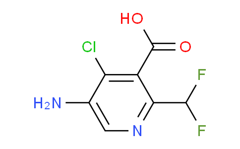 AM37557 | 1805265-00-2 | 5-Amino-4-chloro-2-(difluoromethyl)pyridine-3-carboxylic acid