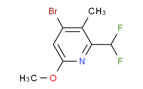 AM37558 | 1804464-66-1 | 4-Bromo-2-(difluoromethyl)-6-methoxy-3-methylpyridine
