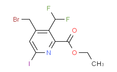 AM37559 | 1804868-81-2 | Ethyl 4-(bromomethyl)-3-(difluoromethyl)-6-iodopyridine-2-carboxylate
