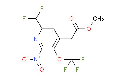 AM37566 | 1806049-93-3 | Methyl 6-(difluoromethyl)-2-nitro-3-(trifluoromethoxy)pyridine-4-acetate