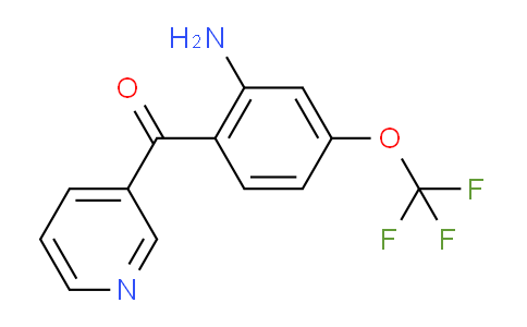 AM37568 | 1261801-05-1 | 3-(2-Amino-4-(trifluoromethoxy)benzoyl)pyridine