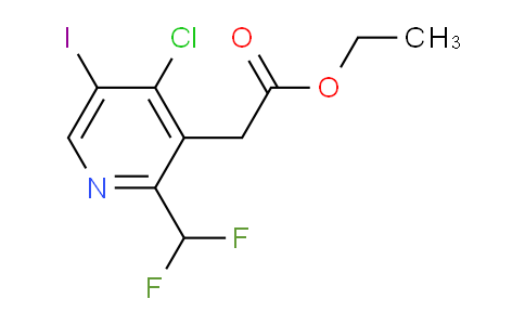 AM37571 | 1806017-51-5 | Ethyl 4-chloro-2-(difluoromethyl)-5-iodopyridine-3-acetate