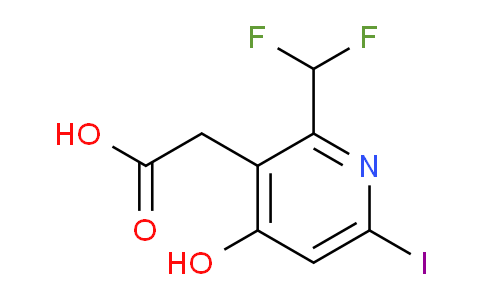 AM37572 | 1807007-41-5 | 2-(Difluoromethyl)-4-hydroxy-6-iodopyridine-3-acetic acid