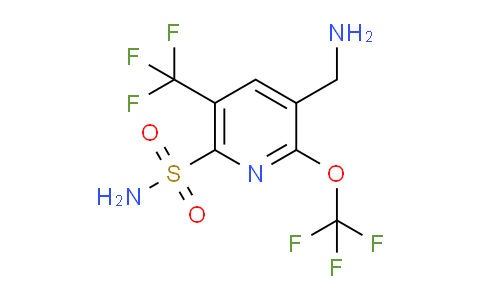 AM37579 | 1806773-03-4 | 3-(Aminomethyl)-2-(trifluoromethoxy)-5-(trifluoromethyl)pyridine-6-sulfonamide