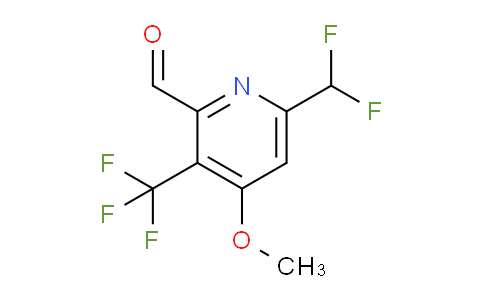 AM37581 | 1805549-64-7 | 6-(Difluoromethyl)-4-methoxy-3-(trifluoromethyl)pyridine-2-carboxaldehyde