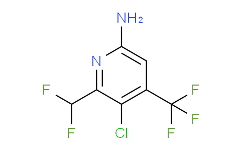 AM37582 | 1805337-51-2 | 6-Amino-3-chloro-2-(difluoromethyl)-4-(trifluoromethyl)pyridine