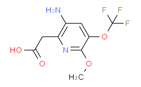 AM37584 | 1806115-19-4 | 5-Amino-2-methoxy-3-(trifluoromethoxy)pyridine-6-acetic acid