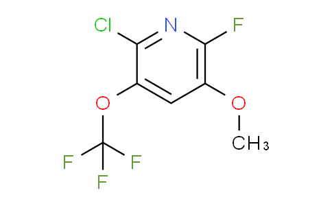 AM37586 | 1804609-74-2 | 2-Chloro-6-fluoro-5-methoxy-3-(trifluoromethoxy)pyridine
