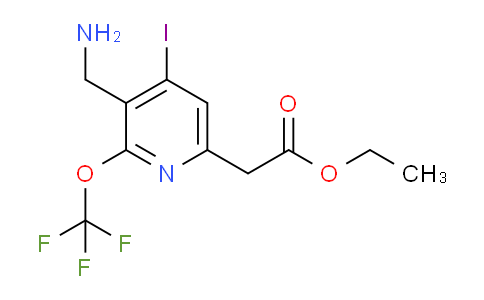 AM37594 | 1804735-12-3 | Ethyl 3-(aminomethyl)-4-iodo-2-(trifluoromethoxy)pyridine-6-acetate