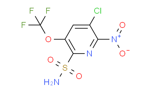 AM37595 | 1803615-45-3 | 3-Chloro-2-nitro-5-(trifluoromethoxy)pyridine-6-sulfonamide