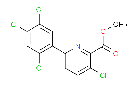 AM37601 | 1261817-63-3 | Methyl 3-chloro-6-(2,4,5-trichlorophenyl)picolinate
