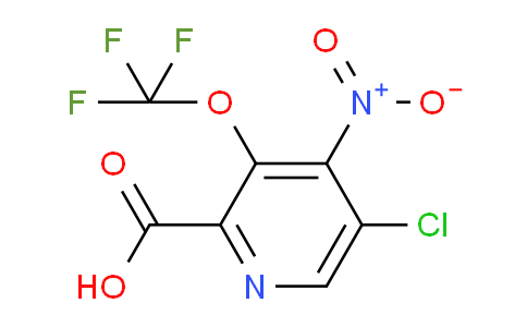 5-Chloro-4-nitro-3-(trifluoromethoxy)pyridine-2-carboxylic acid