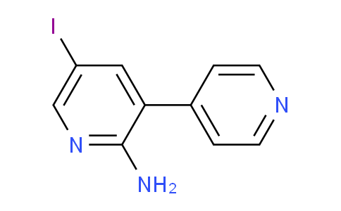 5-Iodo-3-(pyridin-4-yl)pyridin-2-amine