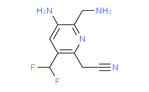 AM37625 | 1806819-04-4 | 3-Amino-2-(aminomethyl)-5-(difluoromethyl)pyridine-6-acetonitrile
