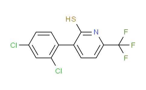 AM37627 | 1361728-22-4 | 3-(2,4-Dichlorophenyl)-2-mercapto-6-(trifluoromethyl)pyridine