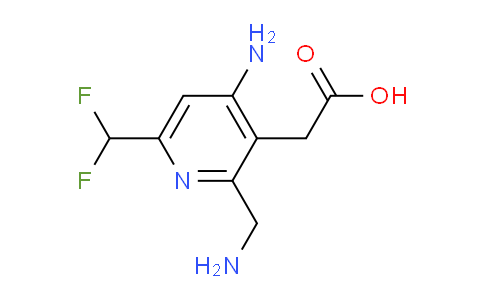 AM37629 | 1806799-81-4 | 4-Amino-2-(aminomethyl)-6-(difluoromethyl)pyridine-3-acetic acid