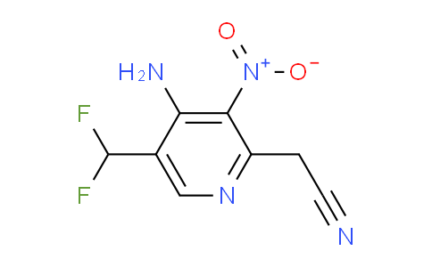 AM37632 | 1803689-78-2 | 4-Amino-5-(difluoromethyl)-3-nitropyridine-2-acetonitrile