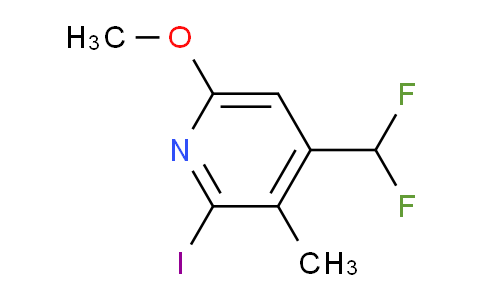 AM37634 | 1805407-07-1 | 4-(Difluoromethyl)-2-iodo-6-methoxy-3-methylpyridine