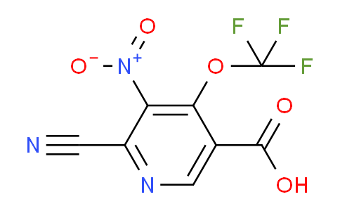 AM37635 | 1806206-22-3 | 2-Cyano-3-nitro-4-(trifluoromethoxy)pyridine-5-carboxylic acid