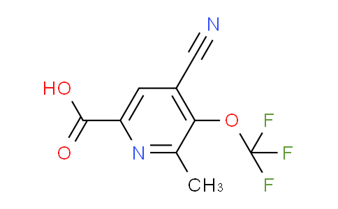 AM37640 | 1806154-80-2 | 4-Cyano-2-methyl-3-(trifluoromethoxy)pyridine-6-carboxylic acid