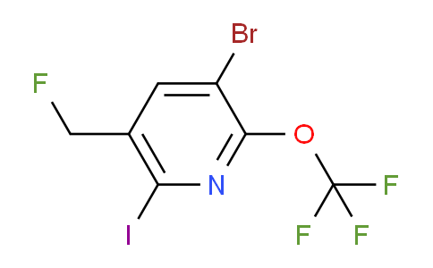 AM37641 | 1806234-39-8 | 3-Bromo-5-(fluoromethyl)-6-iodo-2-(trifluoromethoxy)pyridine