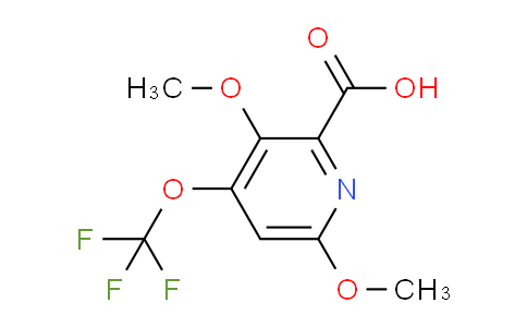 3,6-Dimethoxy-4-(trifluoromethoxy)pyridine-2-carboxylic acid