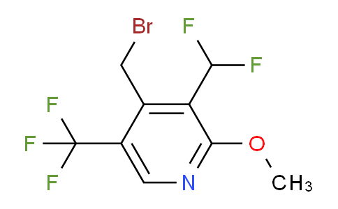 4-(Bromomethyl)-3-(difluoromethyl)-2-methoxy-5-(trifluoromethyl)pyridine
