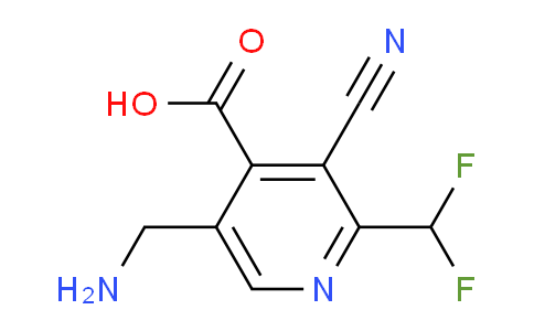 AM37659 | 1807070-08-1 | 5-(Aminomethyl)-3-cyano-2-(difluoromethyl)pyridine-4-carboxylic acid