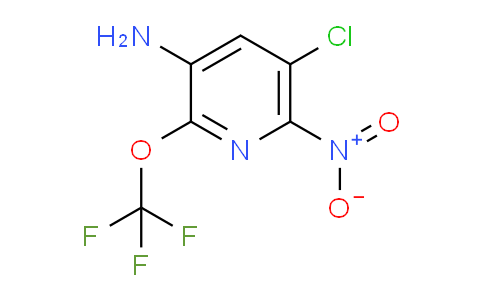 3-Amino-5-chloro-6-nitro-2-(trifluoromethoxy)pyridine