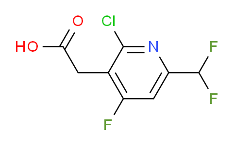 AM37686 | 1806917-29-2 | 2-Chloro-6-(difluoromethyl)-4-fluoropyridine-3-acetic acid