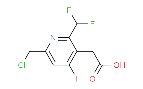 AM37694 | 1807016-32-5 | 6-(Chloromethyl)-2-(difluoromethyl)-4-iodopyridine-3-acetic acid