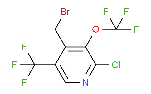 4-(Bromomethyl)-2-chloro-3-(trifluoromethoxy)-5-(trifluoromethyl)pyridine