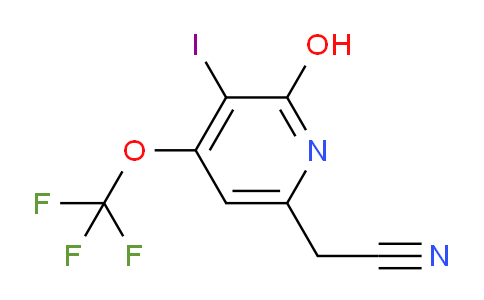 AM37705 | 1806712-68-4 | 2-Hydroxy-3-iodo-4-(trifluoromethoxy)pyridine-6-acetonitrile