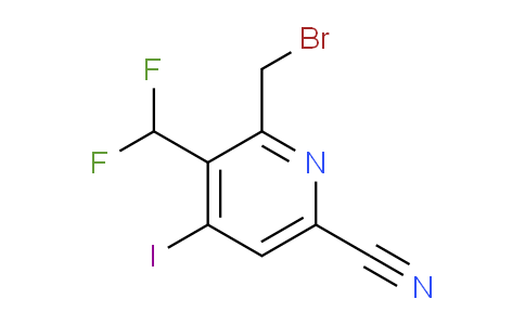 AM37706 | 1806953-09-2 | 2-(Bromomethyl)-6-cyano-3-(difluoromethyl)-4-iodopyridine
