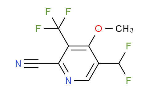 AM37712 | 1807084-09-8 | 2-Cyano-5-(difluoromethyl)-4-methoxy-3-(trifluoromethyl)pyridine