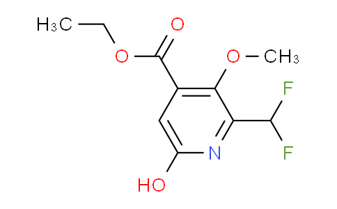 AM37720 | 1805204-50-5 | Ethyl 2-(difluoromethyl)-6-hydroxy-3-methoxypyridine-4-carboxylate
