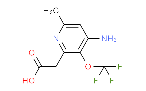 AM37721 | 1803525-21-4 | 4-Amino-6-methyl-3-(trifluoromethoxy)pyridine-2-acetic acid