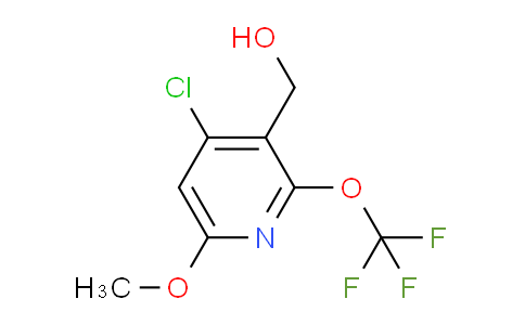 4-Chloro-6-methoxy-2-(trifluoromethoxy)pyridine-3-methanol