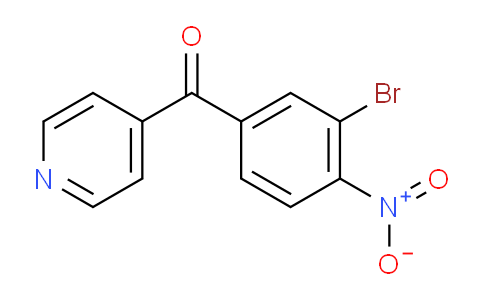 4-(3-Bromo-4-nitrobenzoyl)pyridine
