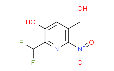 2-(Difluoromethyl)-3-hydroxy-6-nitropyridine-5-methanol